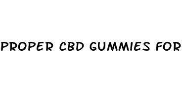 proper cbd gummies for erectile dysfunction