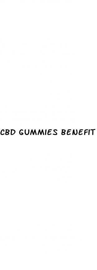 cbd gummies benefit