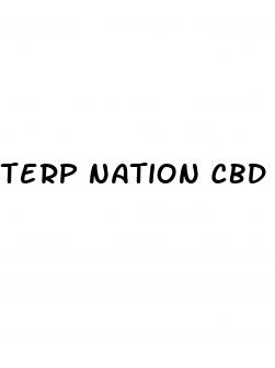 terp nation cbd gummies