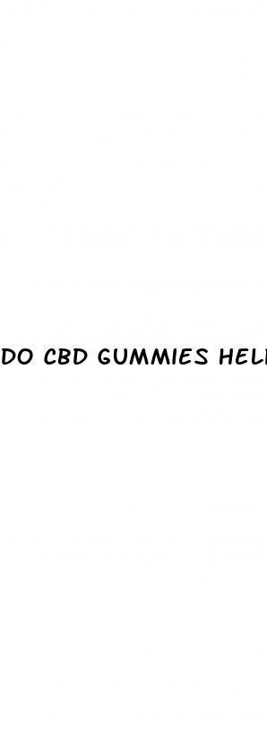 do cbd gummies help nausea