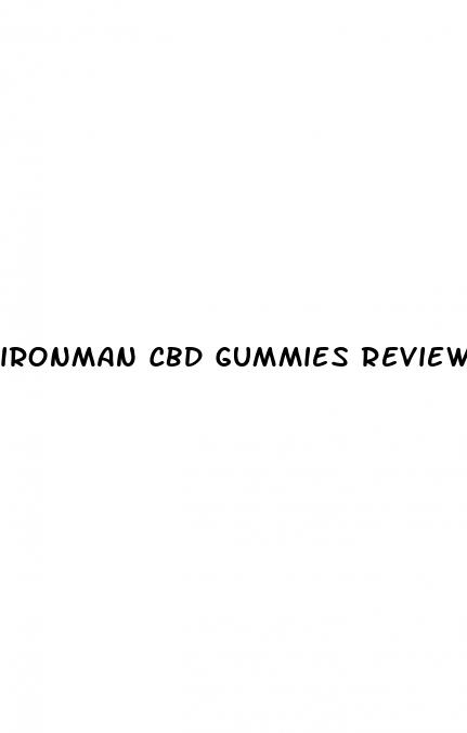 ironman cbd gummies review