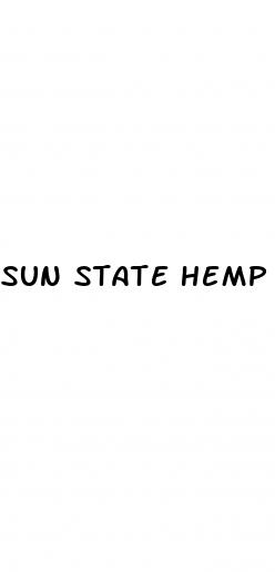 sun state hemp 750mg cbd gummies