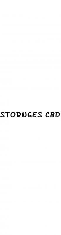 stornges cbd gummies