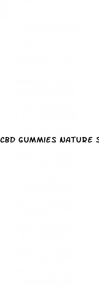 cbd gummies nature stimulant