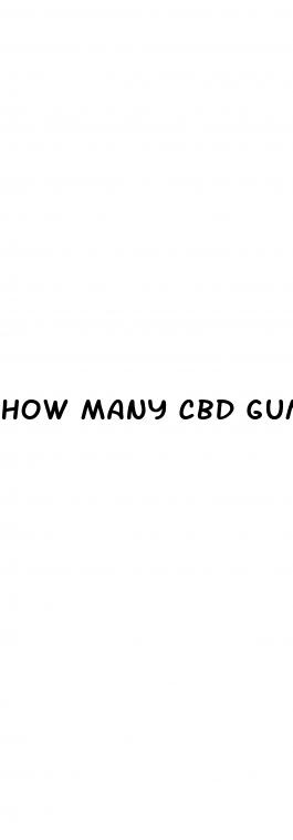 how many cbd gummies can i take a day