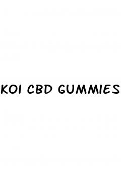 koi cbd gummies for sleep