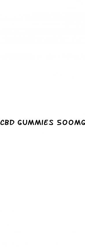 cbd gummies 500mg price