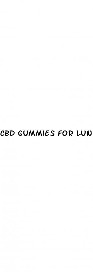 cbd gummies for lungs