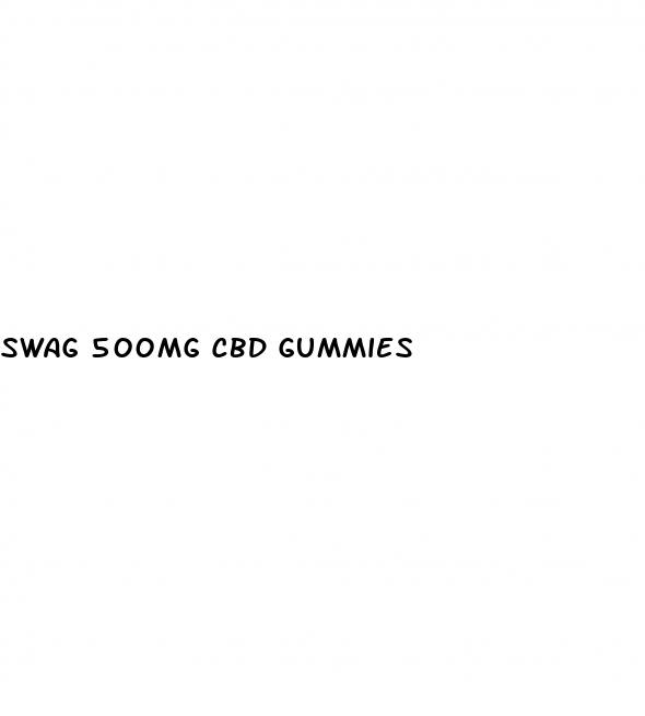 swag 500mg cbd gummies