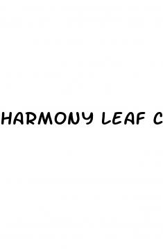 harmony leaf cbd gummies