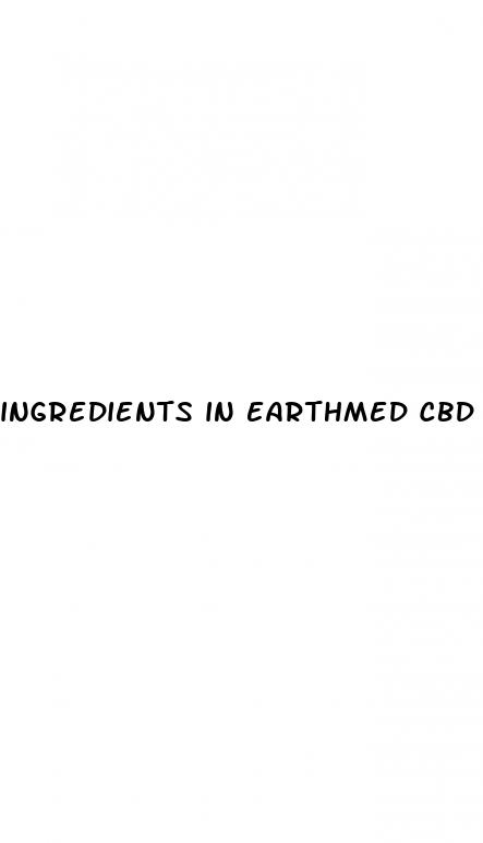 ingredients in earthmed cbd gummies