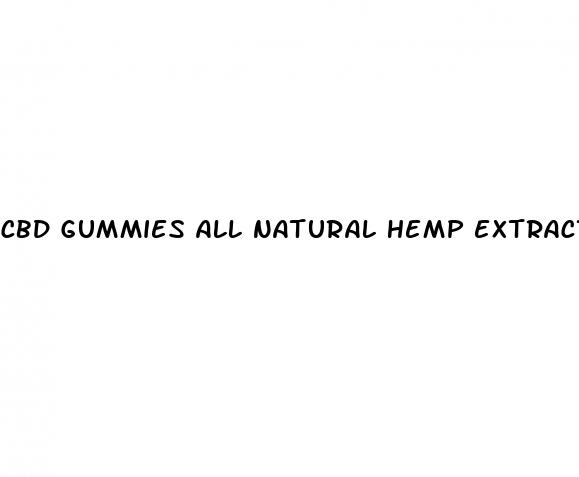 cbd gummies all natural hemp extract 300 mg