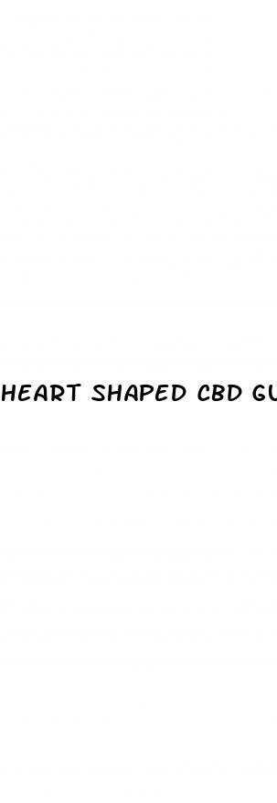 heart shaped cbd gummies