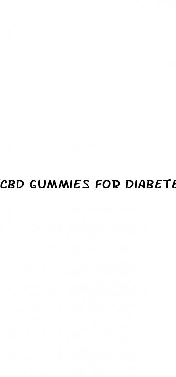 cbd gummies for diabetes by dr oz