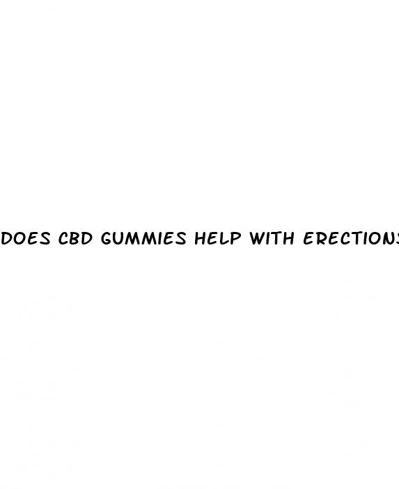 does cbd gummies help with erections