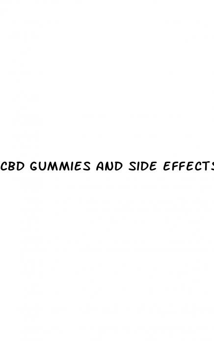 cbd gummies and side effects