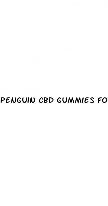 penguin cbd gummies for pain