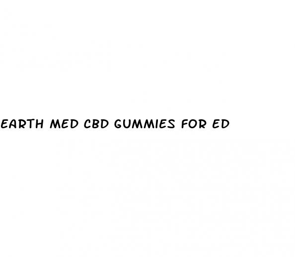 earth med cbd gummies for ed