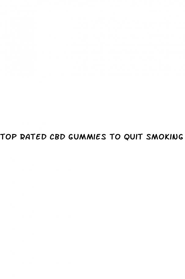 top rated cbd gummies to quit smoking