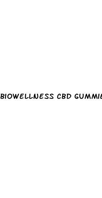 biowellness cbd gummies