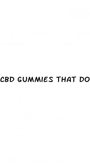 cbd gummies that don t have thc