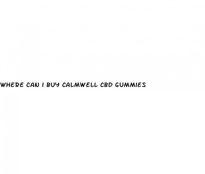 where can i buy calmwell cbd gummies