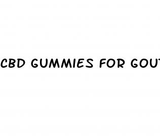 cbd gummies for gout pain