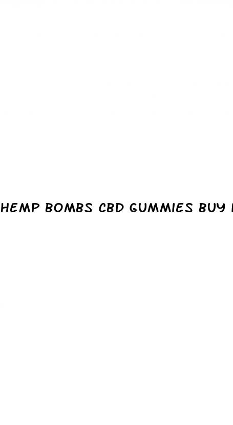 hemp bombs cbd gummies buy in store