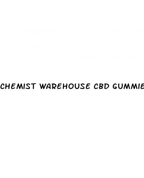 chemist warehouse cbd gummies