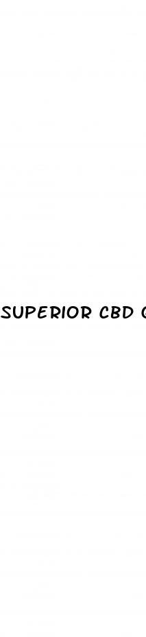 superior cbd gummies