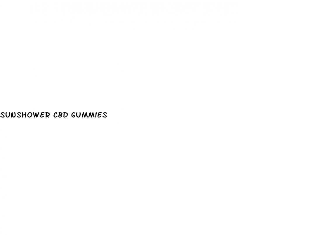 sunshower cbd gummies