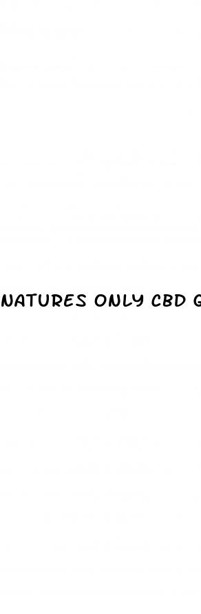 natures only cbd gummies to quit smoking