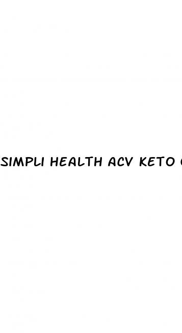 simpli health acv keto gummies 1050 mg