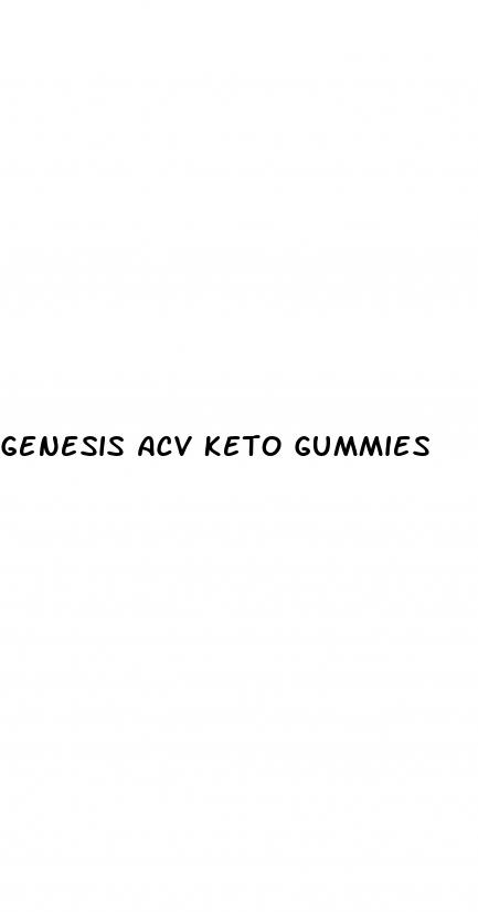 genesis acv keto gummies