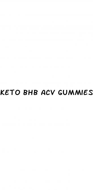 keto bhb acv gummies