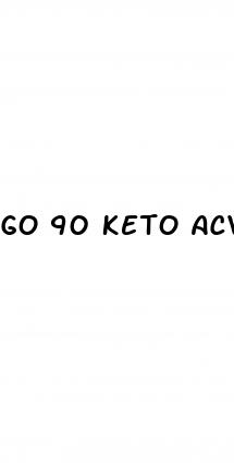 go 90 keto acv gummies