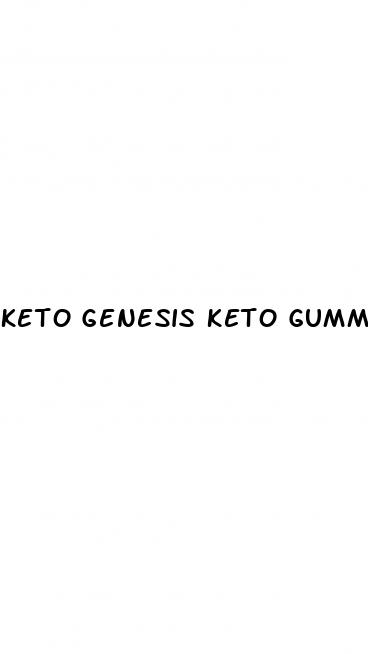 keto genesis keto gummies