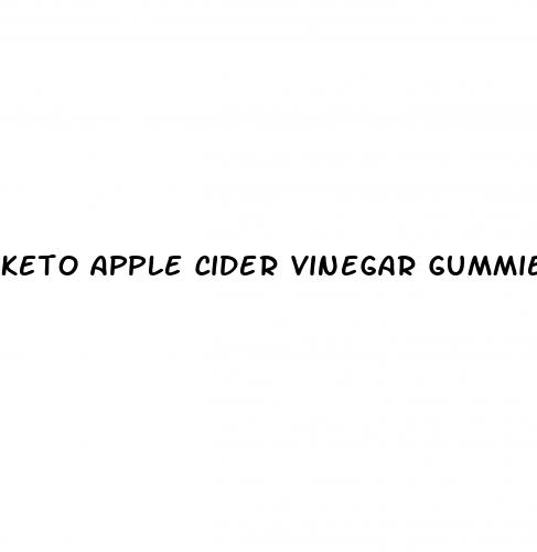 keto apple cider vinegar gummies f1