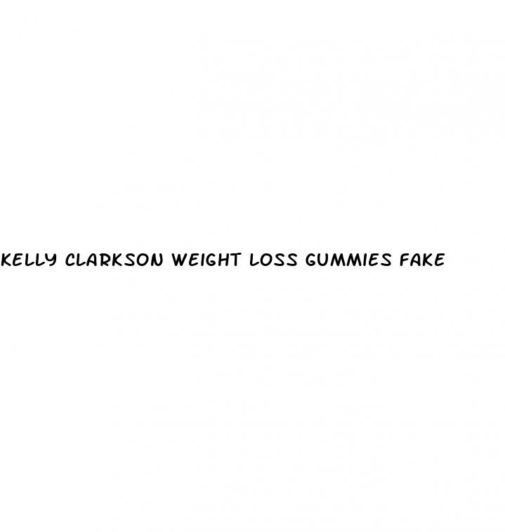 kelly clarkson weight loss gummies fake