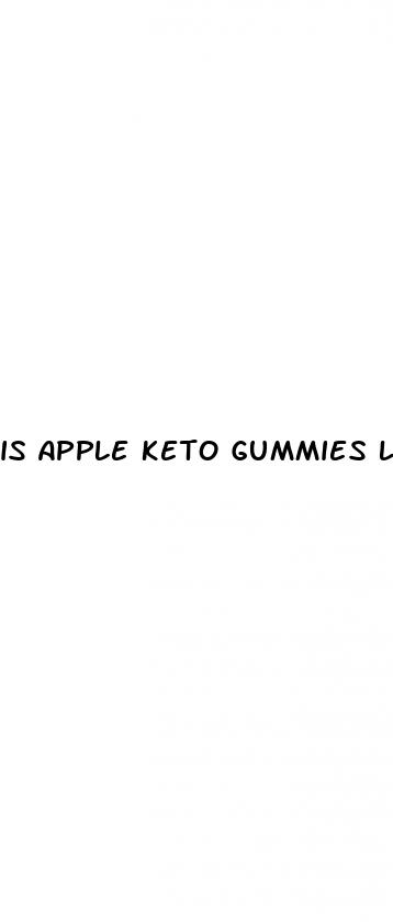 is apple keto gummies legit