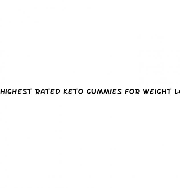 highest rated keto gummies for weight loss