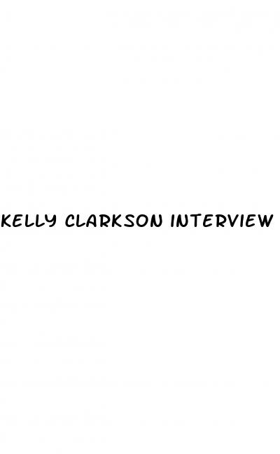 kelly clarkson interview with hoda kotb on weight loss