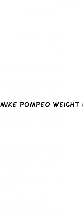 mike pompeo weight loss gummies