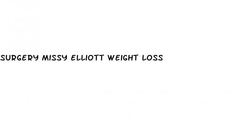 surgery missy elliott weight loss