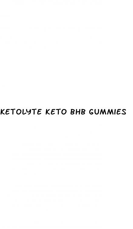 ketolyte keto bhb gummies