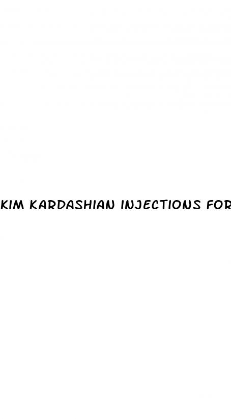 kim kardashian injections for weight loss