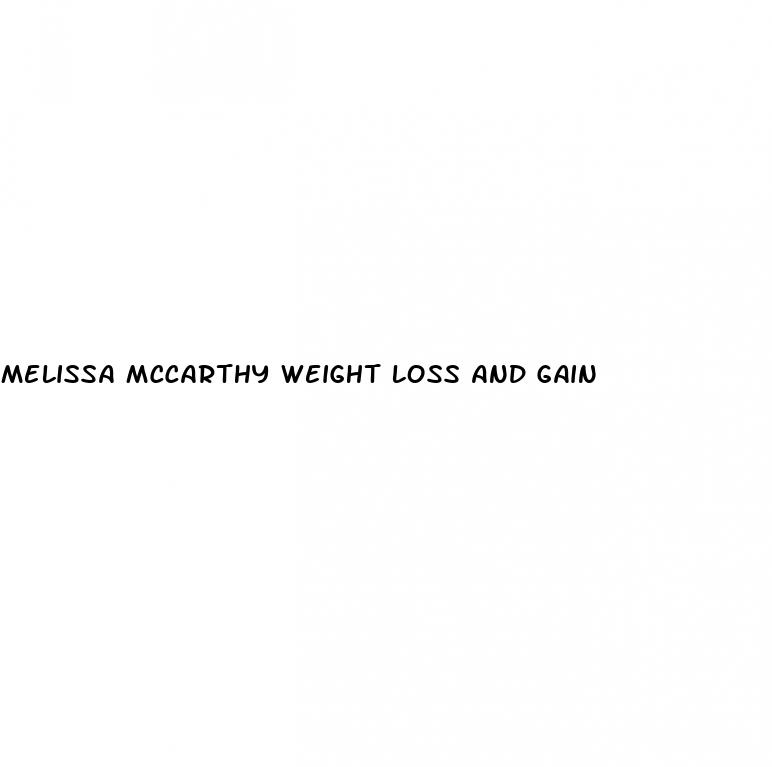 melissa mccarthy weight loss and gain