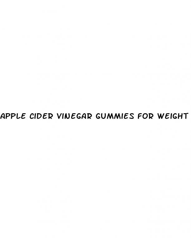 apple cider vinegar gummies for weight loss in 1 week