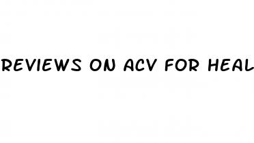 reviews on acv for health keto gummies