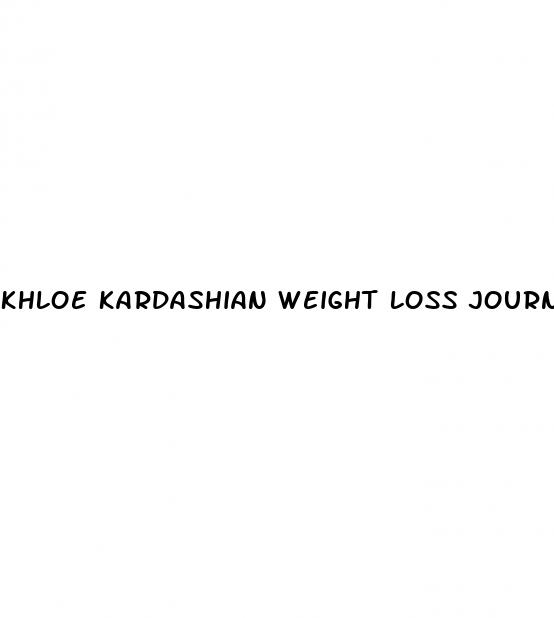 khloe kardashian weight loss journey